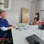 根津良幸先生の介助技術に関して読売新聞社から取材を受けました